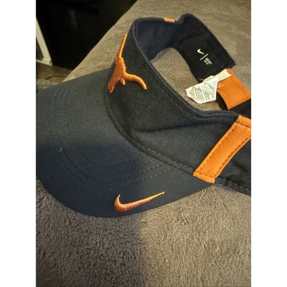 Texas Longhorns Nike Dri-Fit Visor Hat - Picture 4 of 4